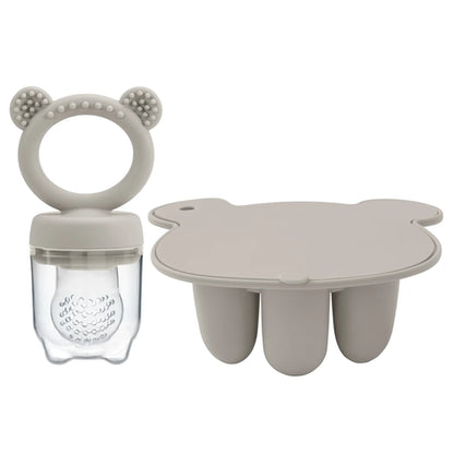 Giggle Gobble Baby Feeding Pacifier w/ Tray for Freezing