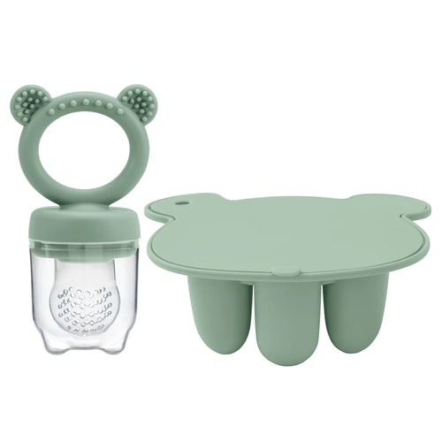 Giggle Gobble Baby Feeding Pacifier w/ Tray for Freezing