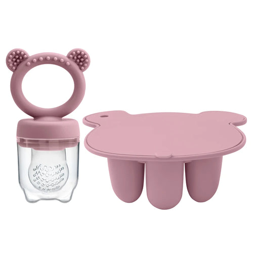 Giggle Gobble Baby Feeding Pacifier w/ Tray for Freezing